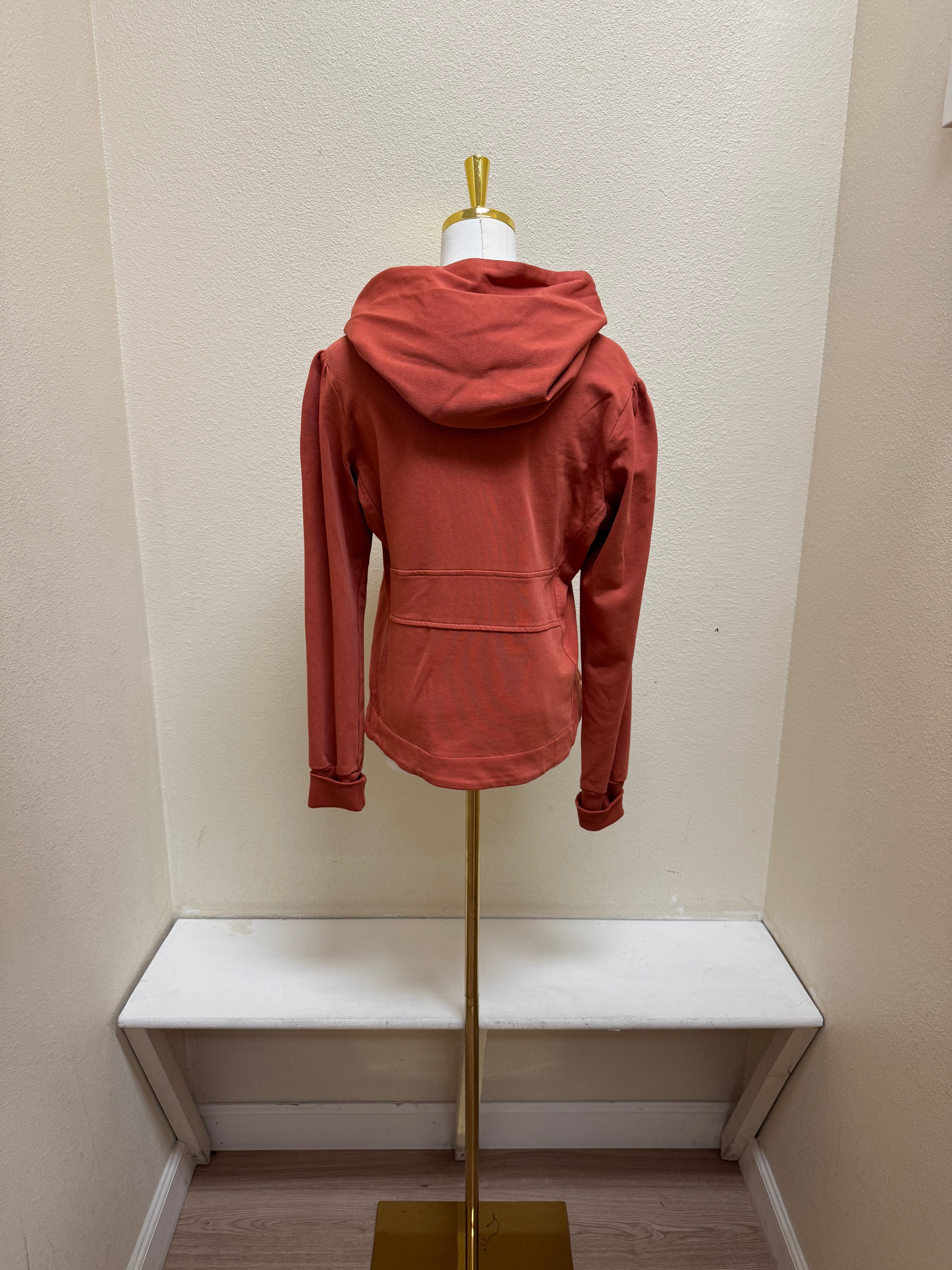 Color Me Cotton CMC Alana Hoodie Jacket - CINNABAR - SFT-3261