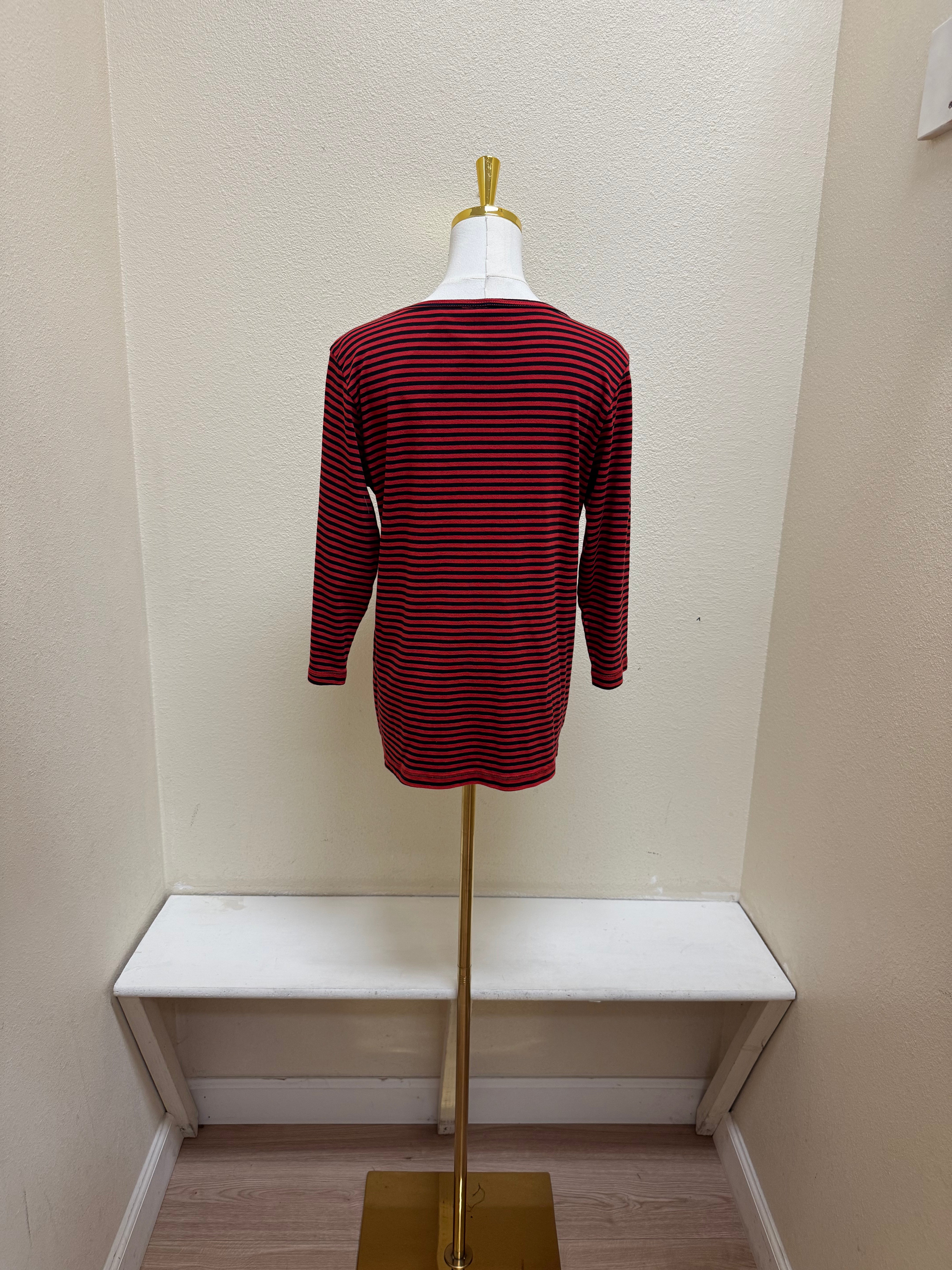 Color Me Cotton CMC Boat Neck Top - NS-3572