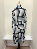 Alquema Long Collare Coat - SILVER TUCSON