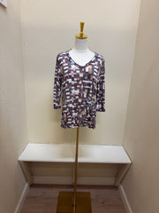 Shana Crinkle One Pocket Top - 26615 - GEO