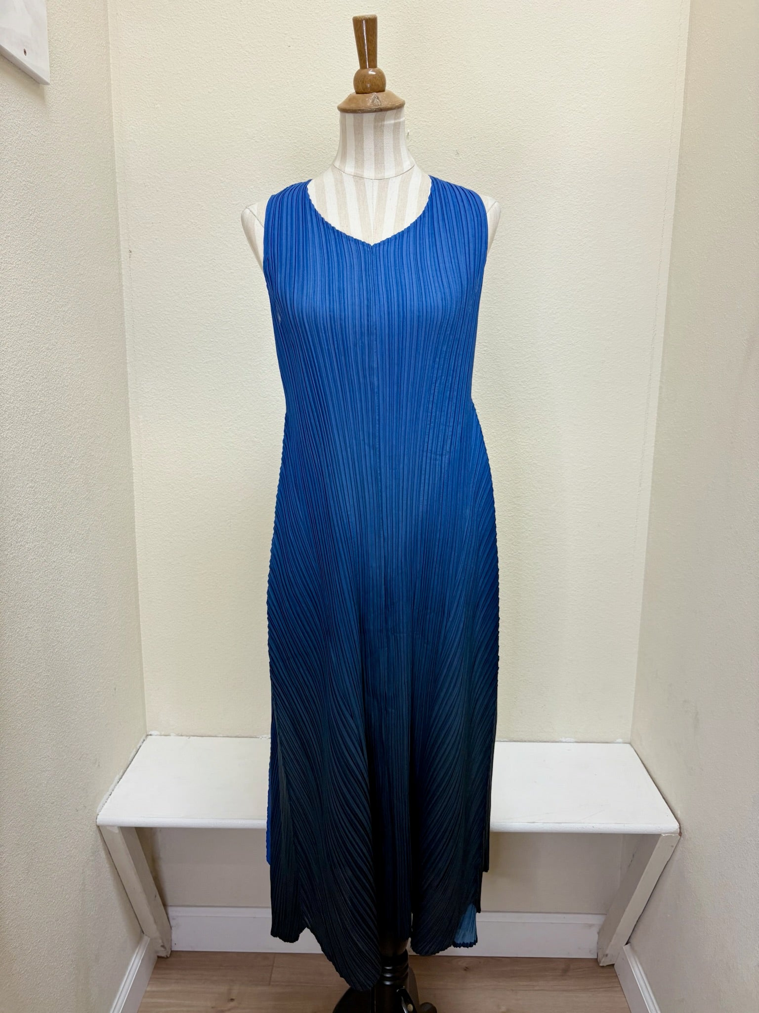 Alquema Long Estrella Dress - MEDIEVAL BLUE