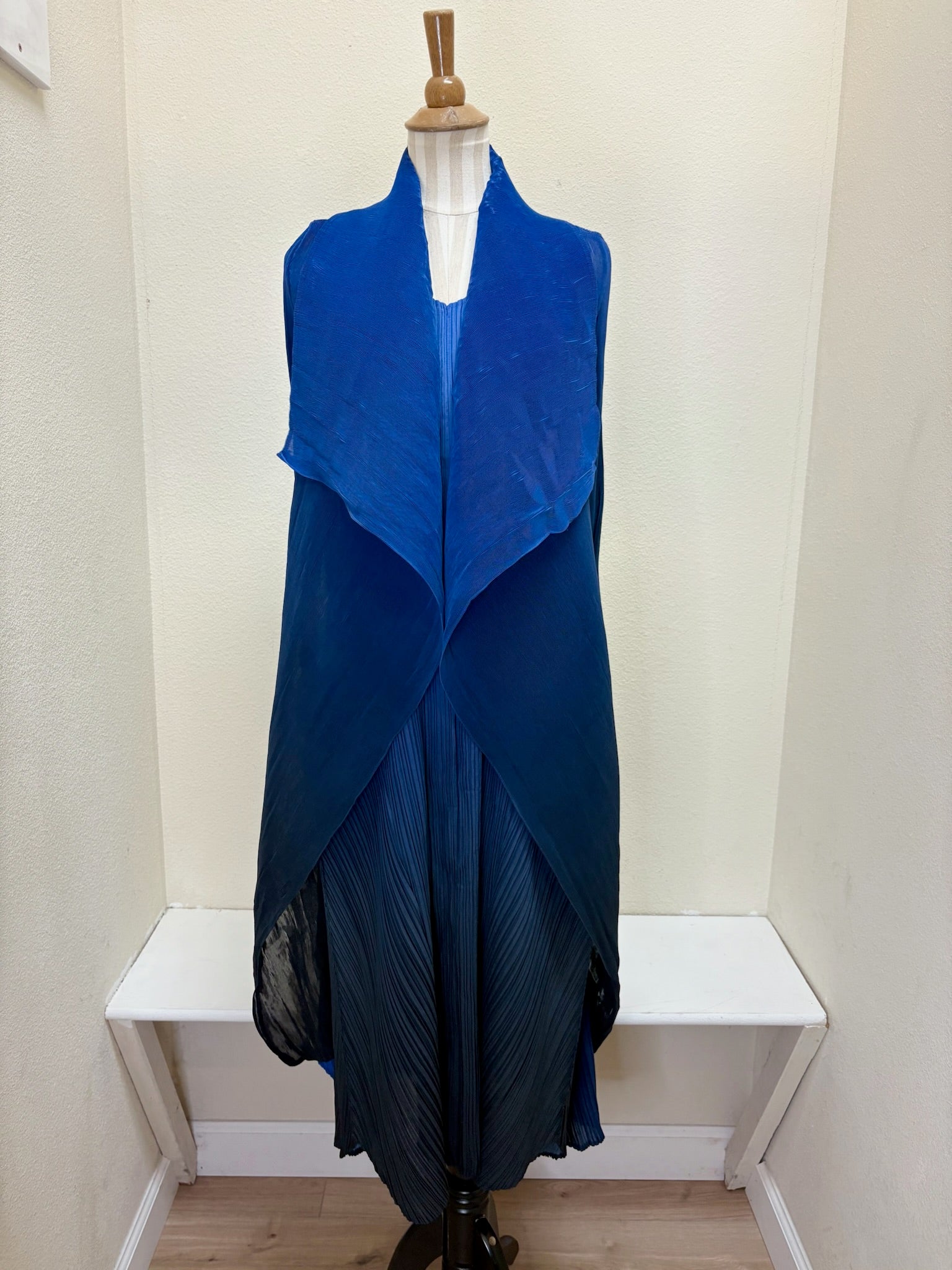 Alquema Long Estrella Dress - MEDIEVAL BLUE