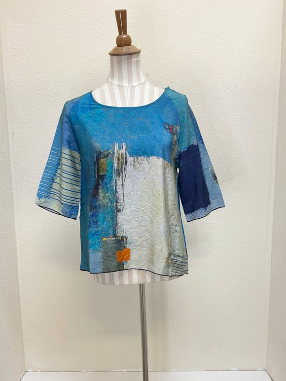 3 Potato Short Sleeve Shirt - 82811 - BLUEB