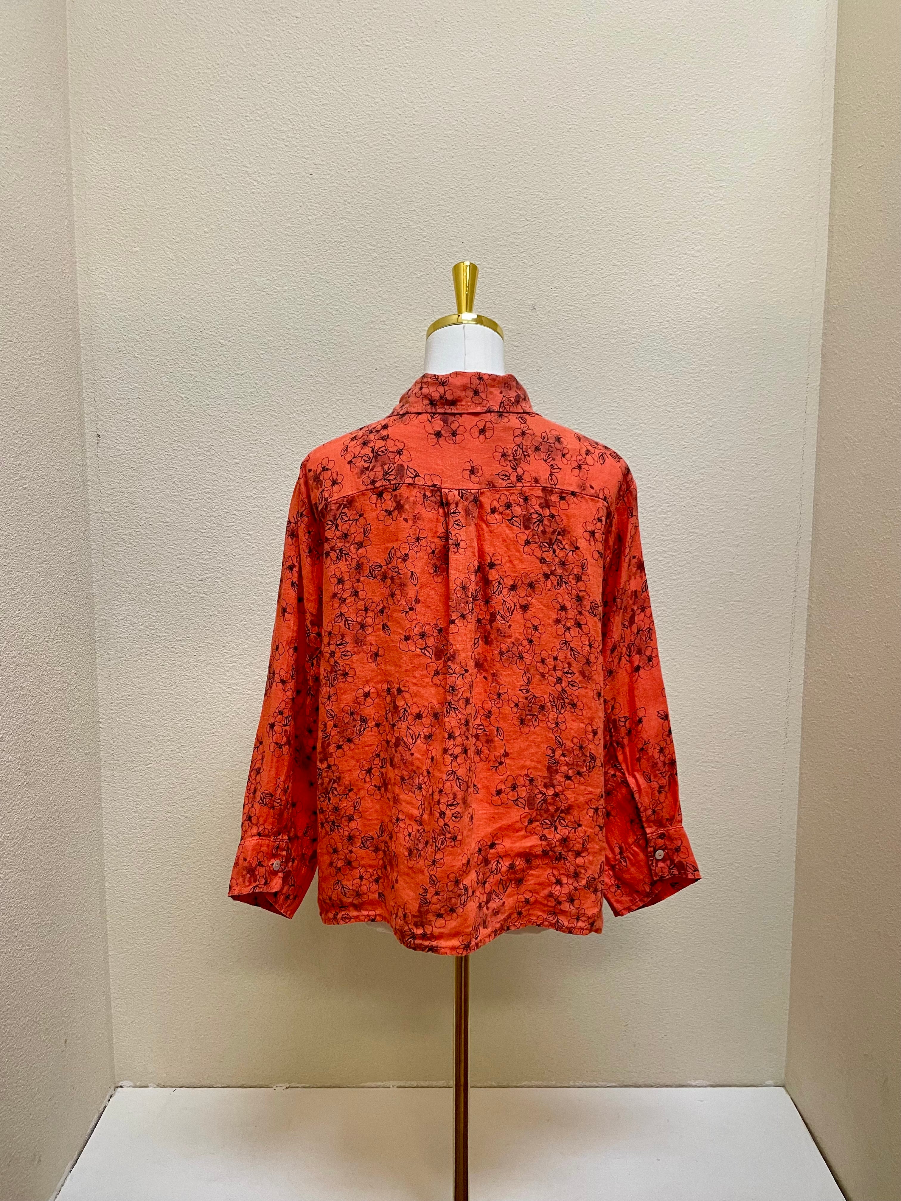 CUT LOOSE Morning Glory Crop Shirt - 4026806