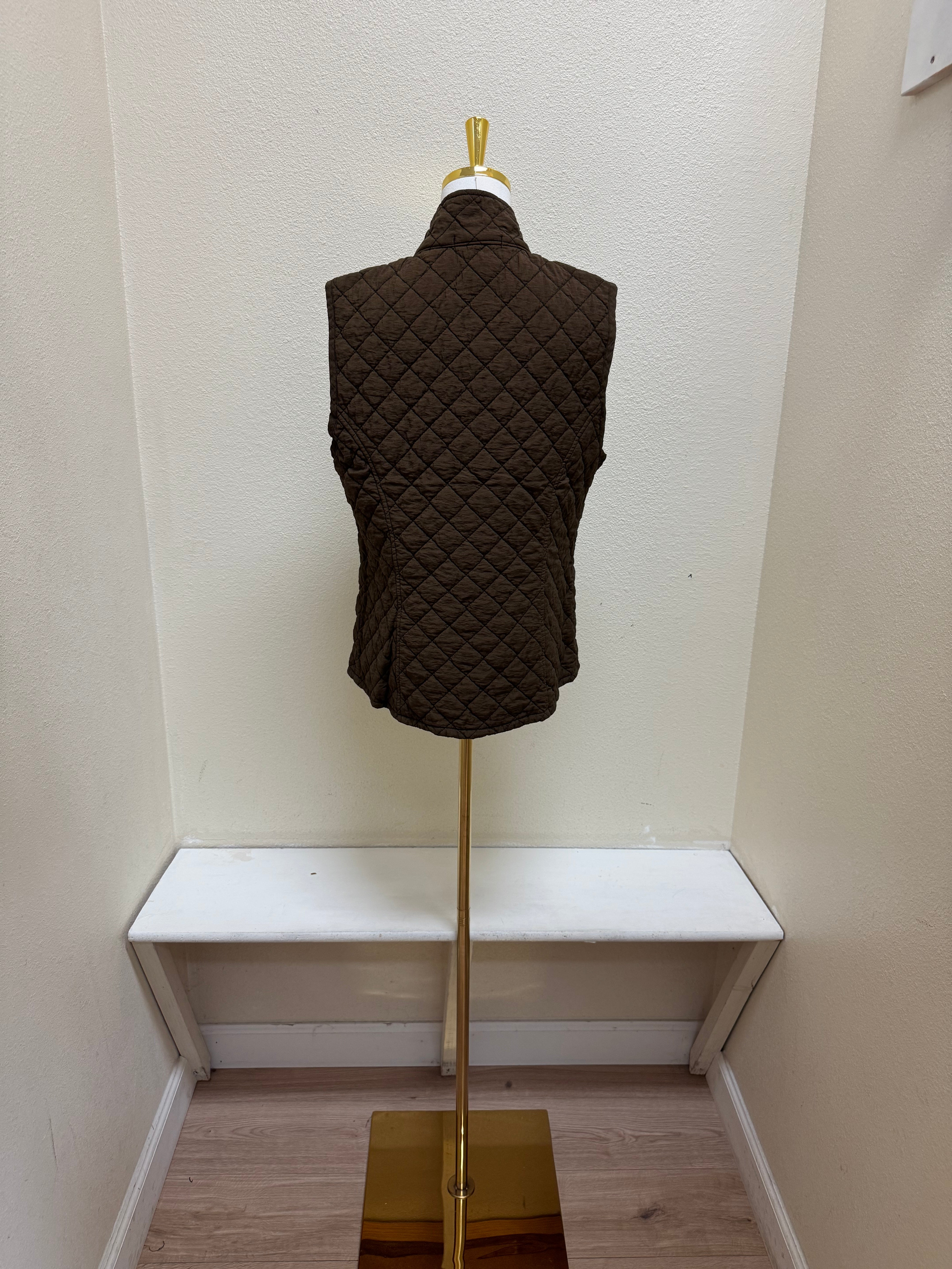 CUT LOOSE Quilted Parachute Zip Front Quilted Vest - 6595655