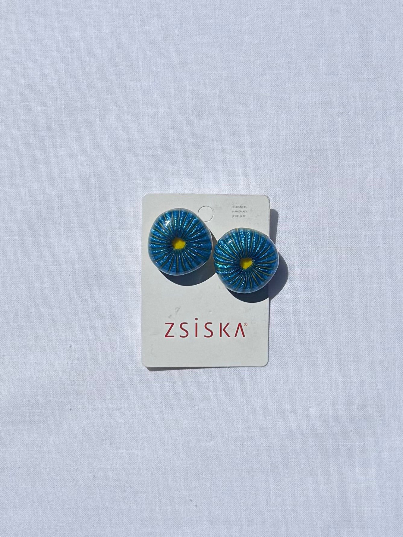ZSISKA Glitz Blue Earring - P240502BLUEQ00 - BLUE