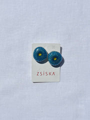 ZSISKA Glitz Blue Earring - P240502BLUEQ00 - BLUE
