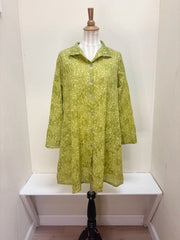 Fenini Long Shirt Jacket - C46732 - CITRUS