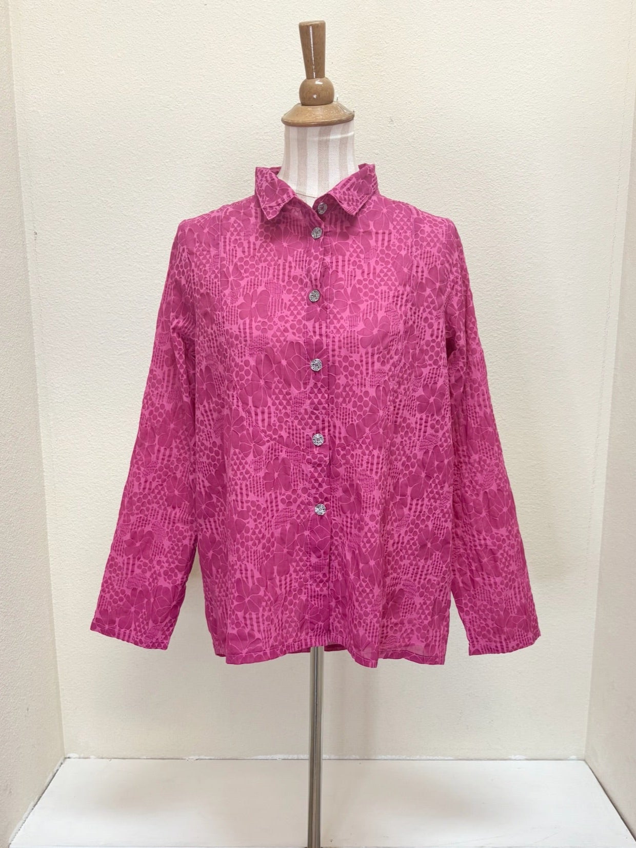 Fenini Shirt - C46733 - FUCHSIA