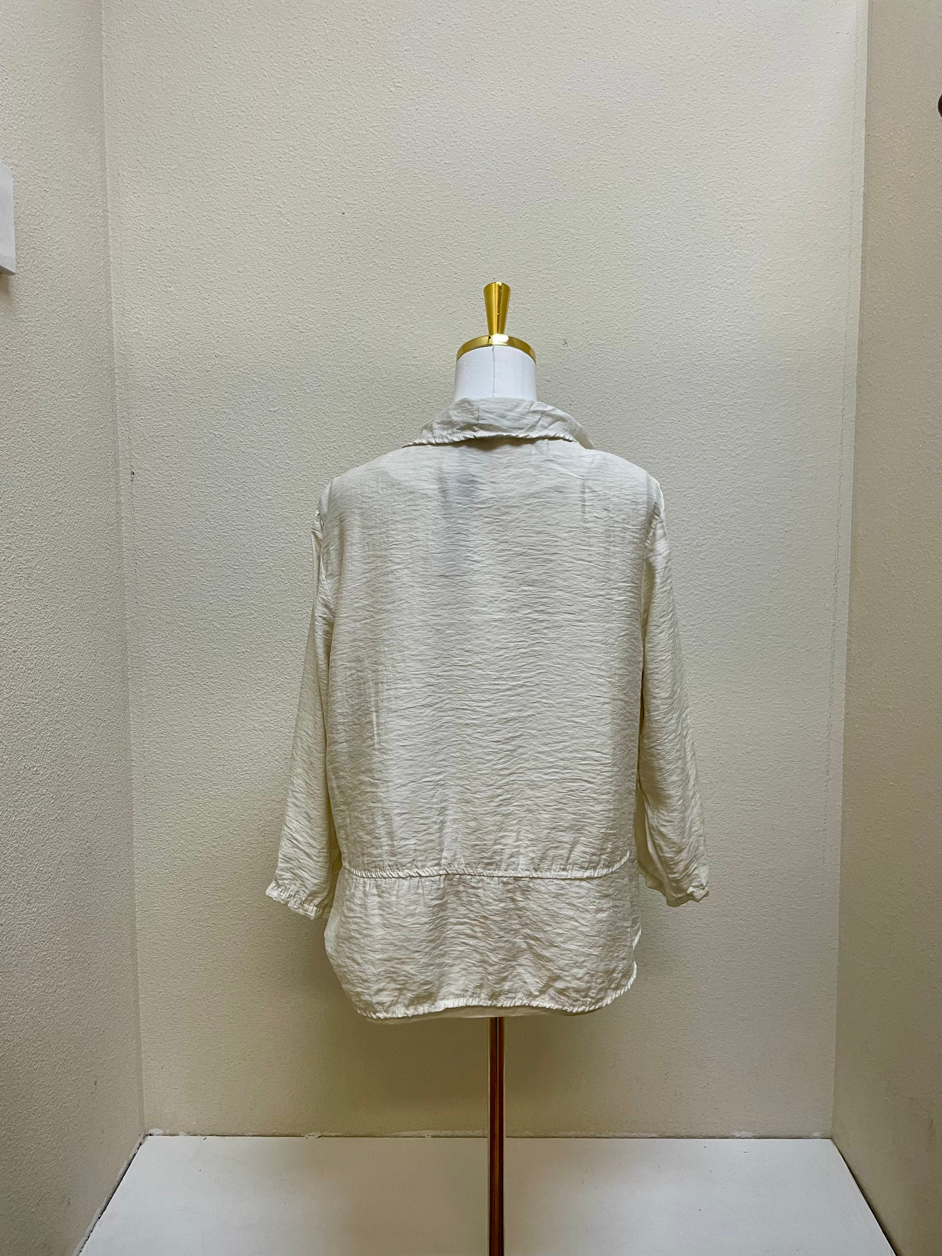 CUT LOOSE - Rayon Parachute Ruffle Jacket - 6218682