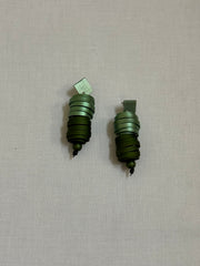 Monica Krexa Earrings - MKE-EARRINGS - GREEN 2