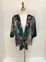 Sterling Style Frog Closure Jacket - 6026J PINE