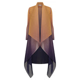 Alquema Long Collare Coat - HONEY GOLD
