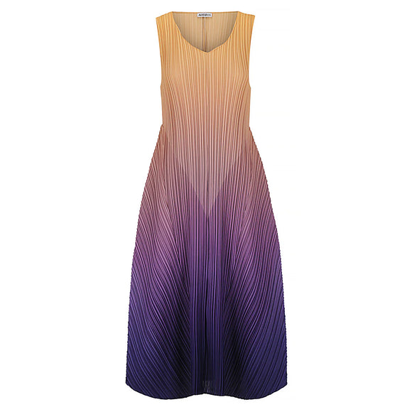 Alquema Long Estrella Dress - HONEY GOLD