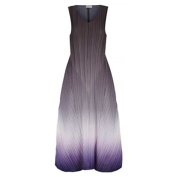 Alquema Long Estrella Dress - JET BLANC