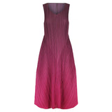 Alquema Long Estrella Dress - MULBERRY