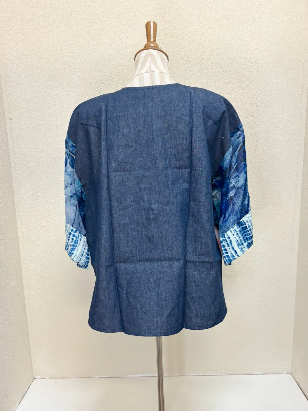 Sterling Style Frog Closure Jacket - 5884J DENIM