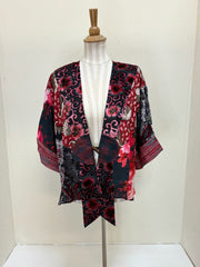 Sterling Style Frog Closure Jacket - 6030J WINE