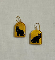 ZSISKA Bliss Glitz Yellow Cat Earring - MEAWY