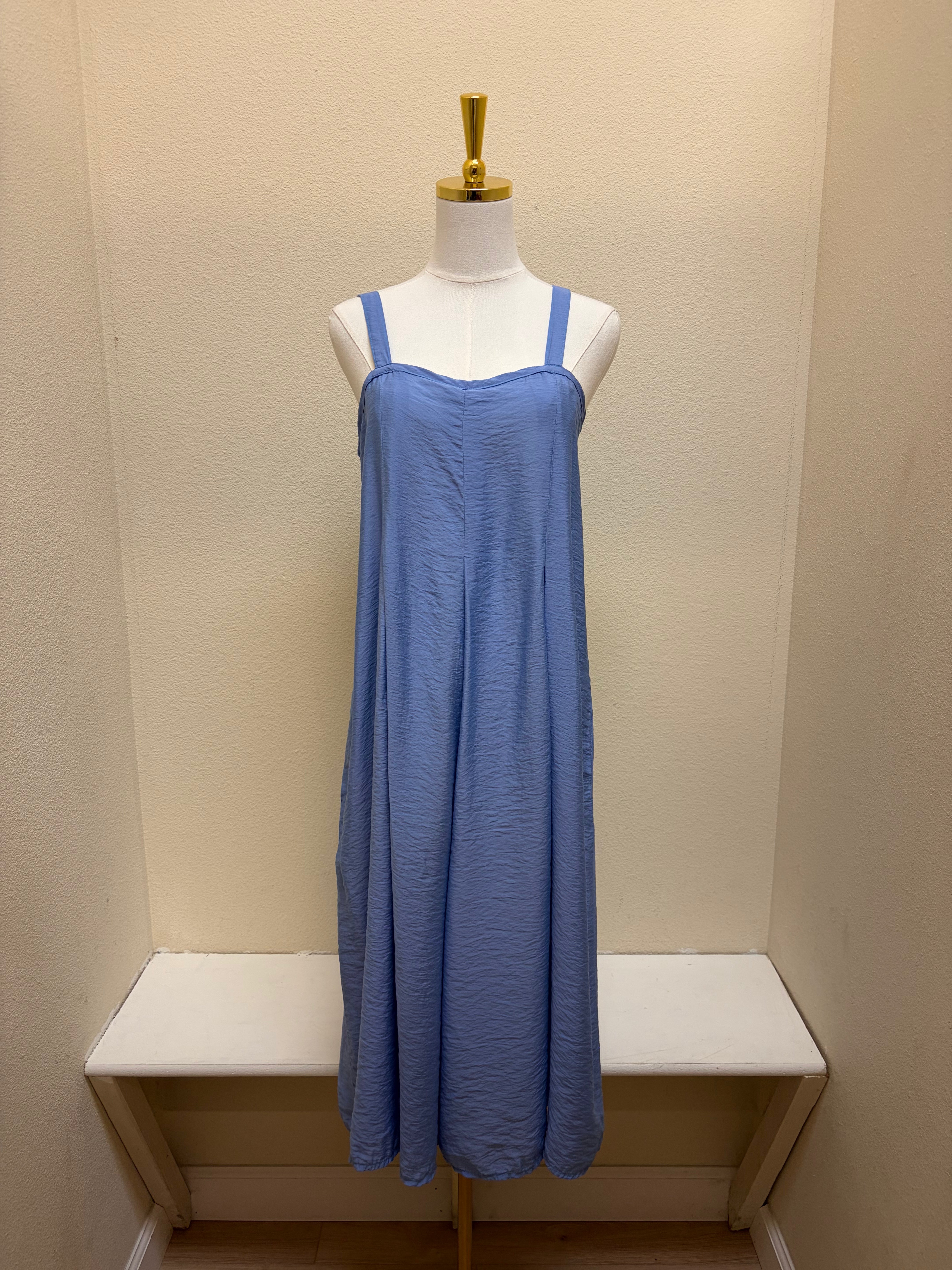 CUT LOOSE Rayon Parachute Crop Jumpsuit - 6212083 - FORGET-ME-NOT