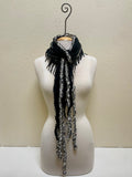 Monkey Mango Fringe Scarf - PRINT 25