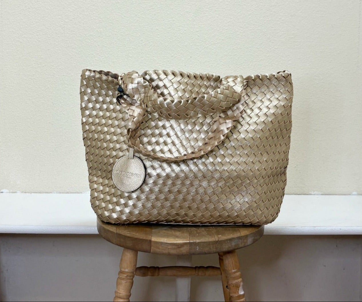 Ilse Jacobsen Reversible Tote -  PLATIN/SILVER