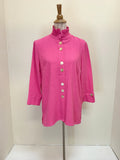 Ali Miles Woven Button Front Tunic - A55112BM - BLOSSM