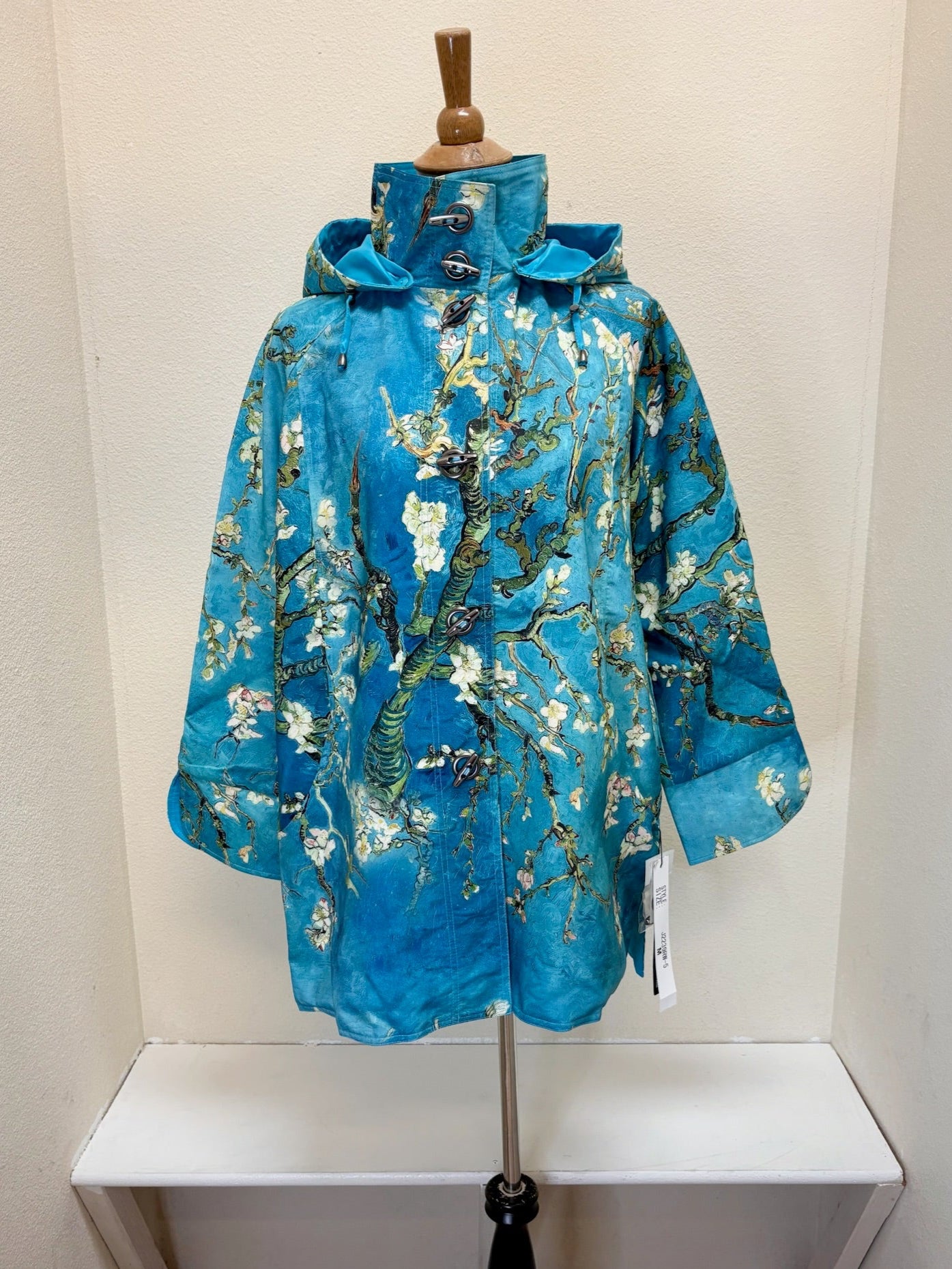 Oopera Raincoat - ALMOND BLOSSOMS BY VINCENT VAN GOGH 1888 - J2239RW-5