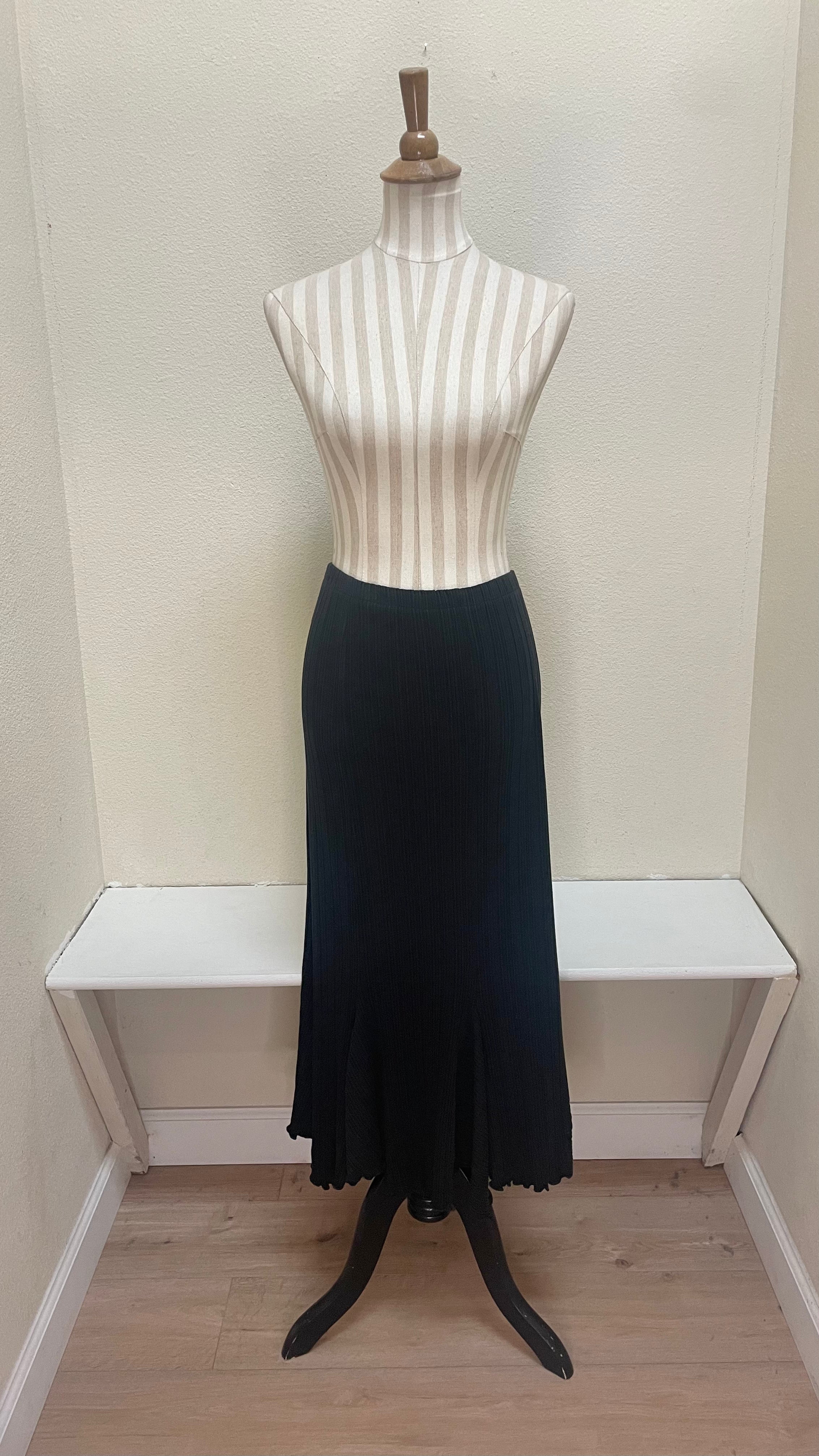 Fenini Flair Skirt - C45926 - BLACK