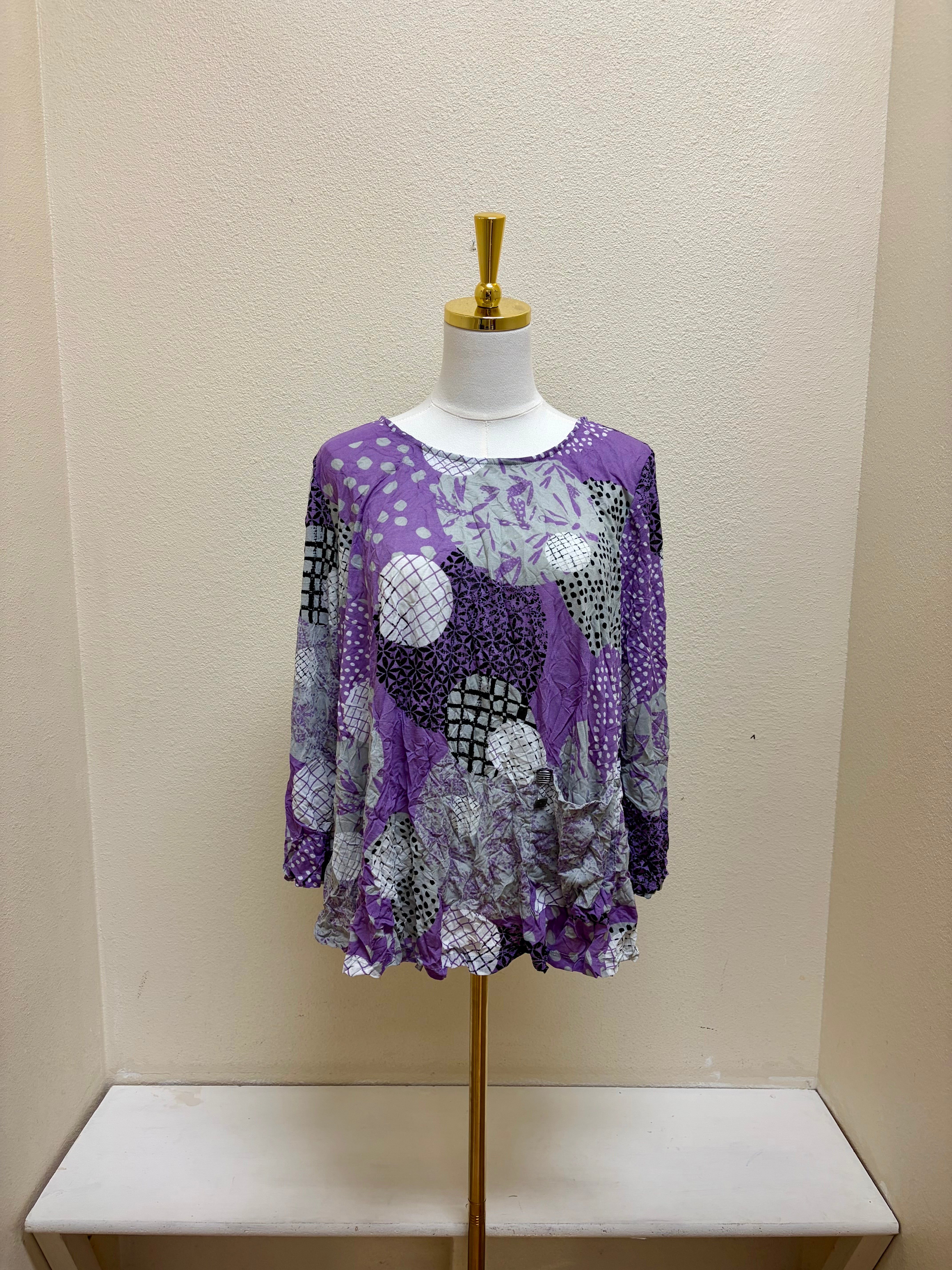 Chalet Gizel Top - CM52319 - LAVENDER