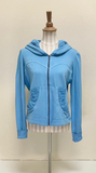 Color Me Cotton CMC Alana Hoodie Jacket - BLUET