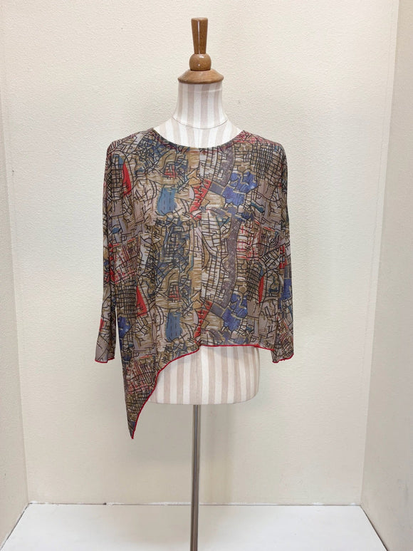 Shana Mesh Topper - 25671 - OLIVE