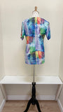 Ethyl Burnout S/S Top - H2505E - Print D