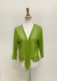 Creation by Lady Liberty Mesh Cardigan Bolero - A513 - GREEN