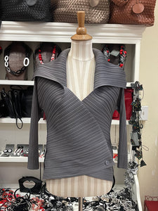 Vanite Couture Top/Jacket - BBT-17 - GREY