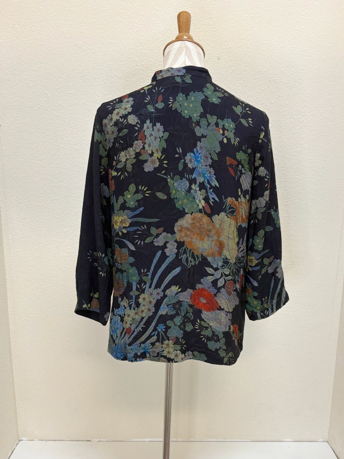 Citron "Garden of Hope Hand Dyed" Silk Blouse - 1213GOH-HD