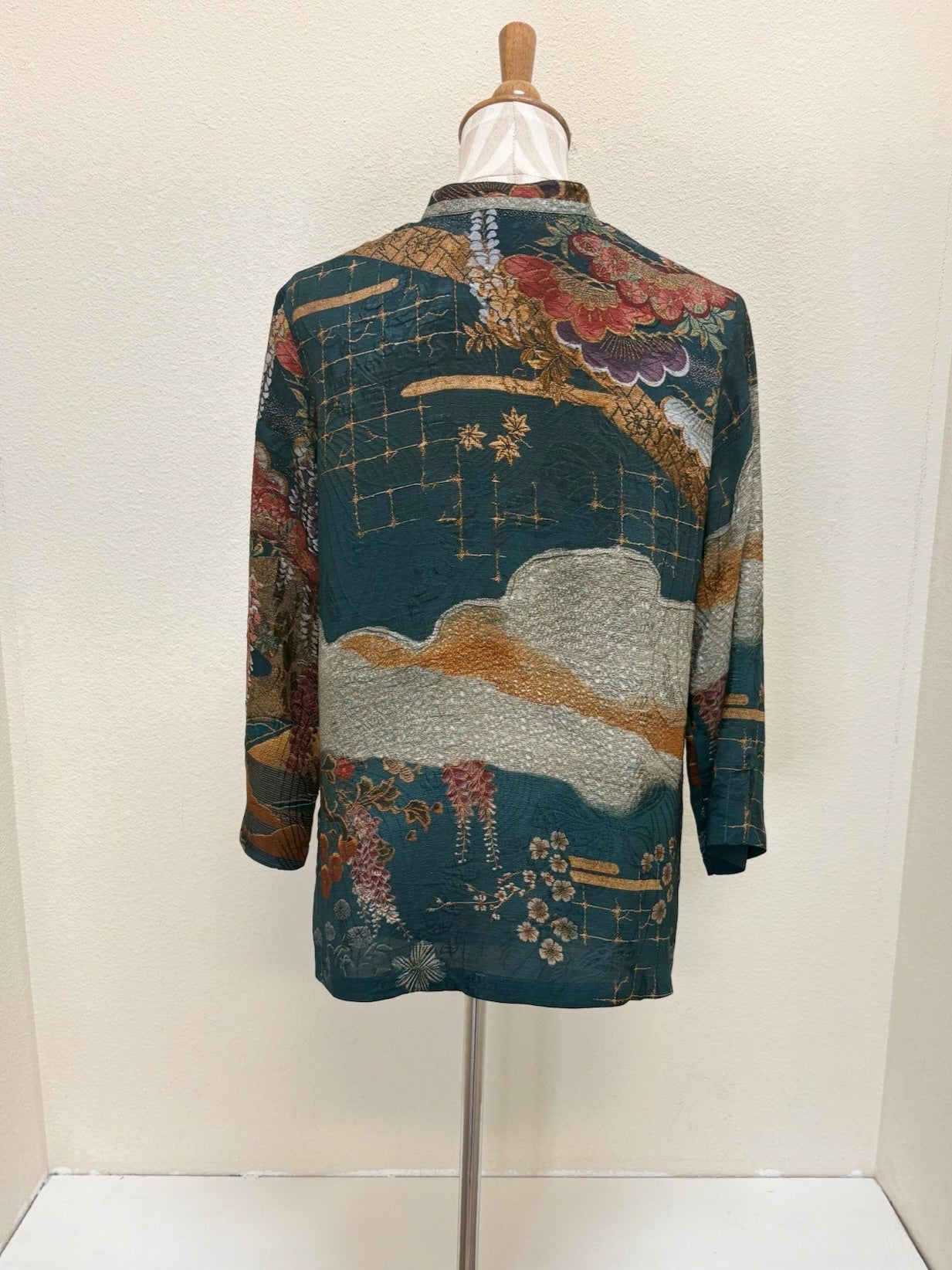 Citron "Tapestry Wisteria" Silk Blouse - 1213TW