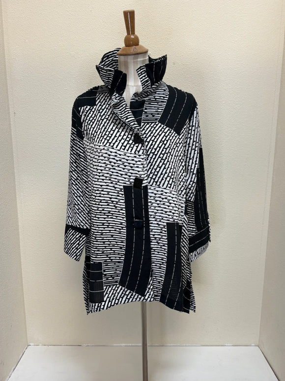 Moonlight Black & White Top - 3035 PR