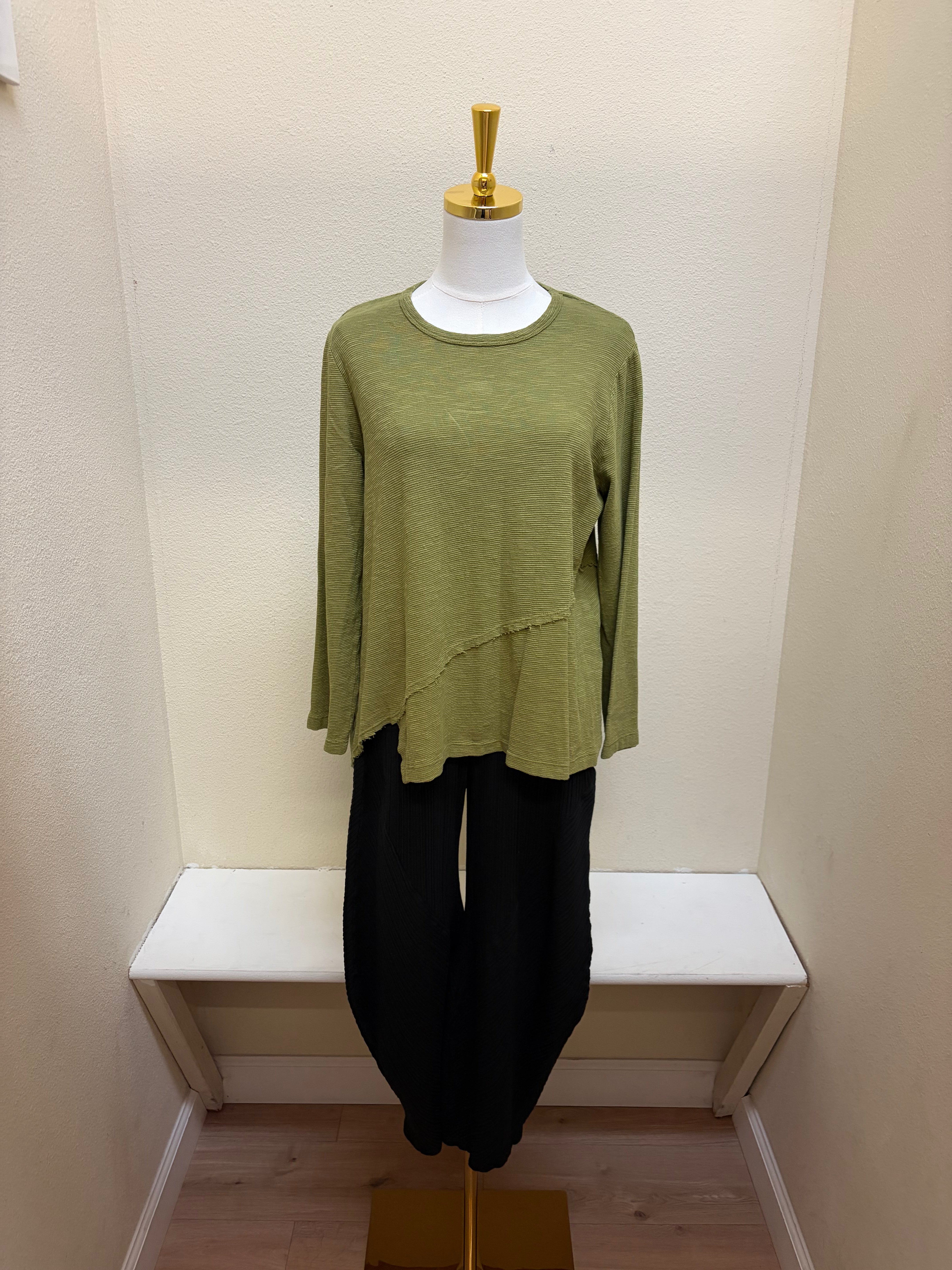 Fenini Rib Barrel Pants - C47058