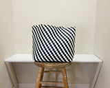 Ilse Jacobsen Reversible Tote - WHITE SUGAR/BLACK