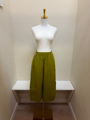 Bryn Walker CASBAH HEAVY LINEN PANT w/ POCKETS - 70741 - EGGFRUIT