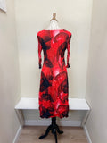 Alquema 3/4 Sleeve Smash Pocket  Dress - FLAMMING MOON