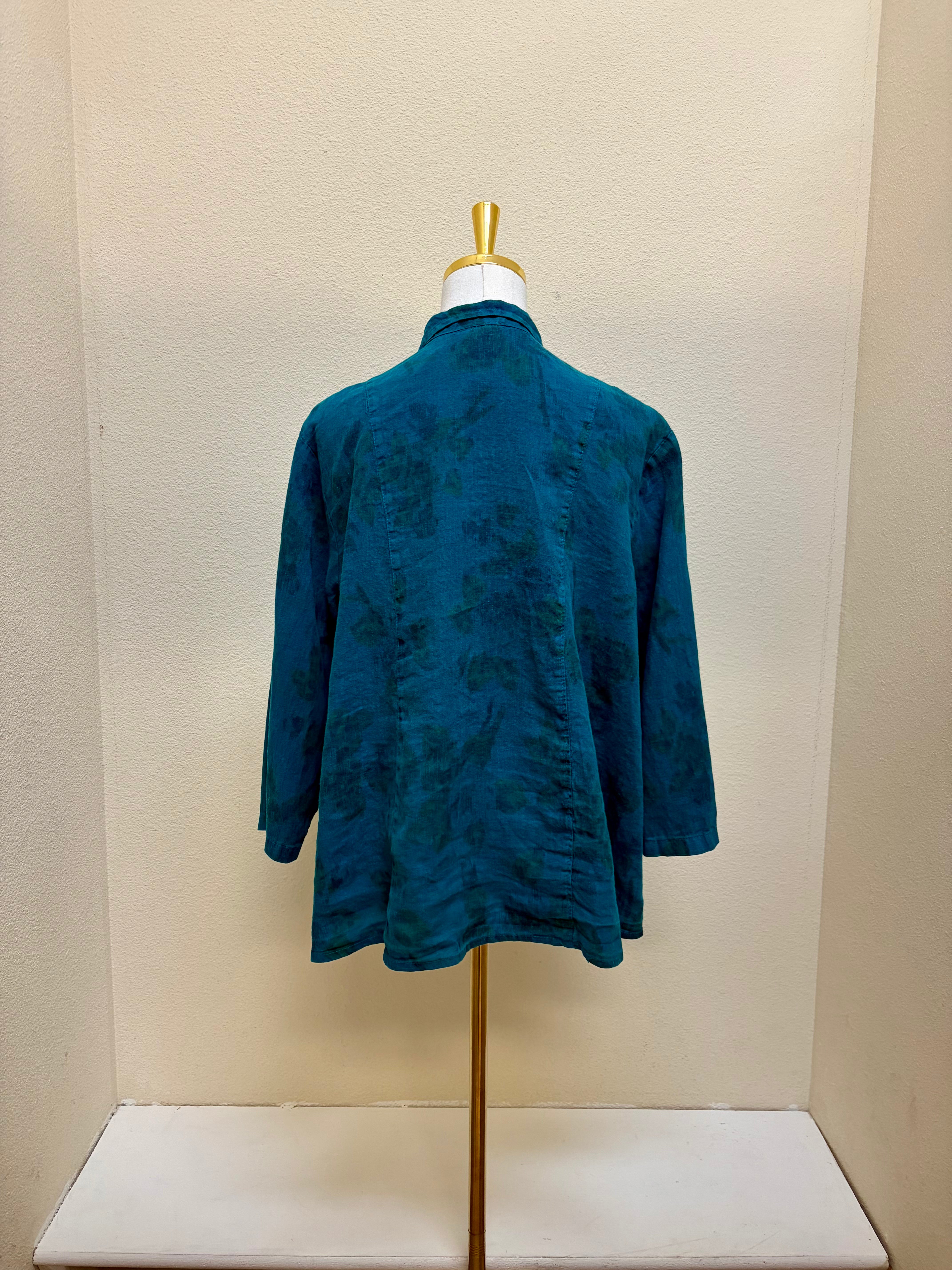 Color Me Cotton CMC Princess Seam Shirt - IK-8345 - CARRIBEAN