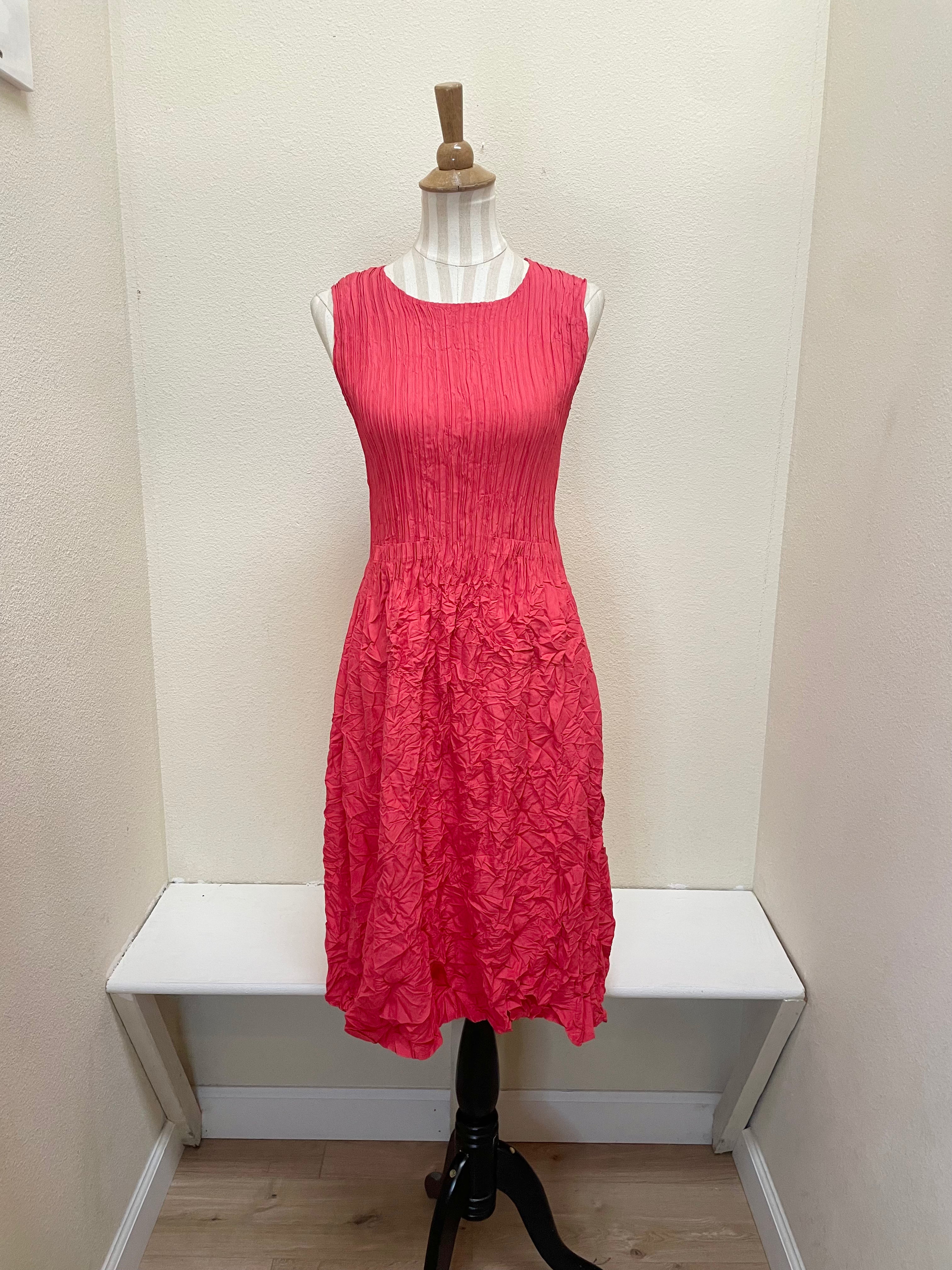 Alquema Smash Pocket Dress - TANGERINE