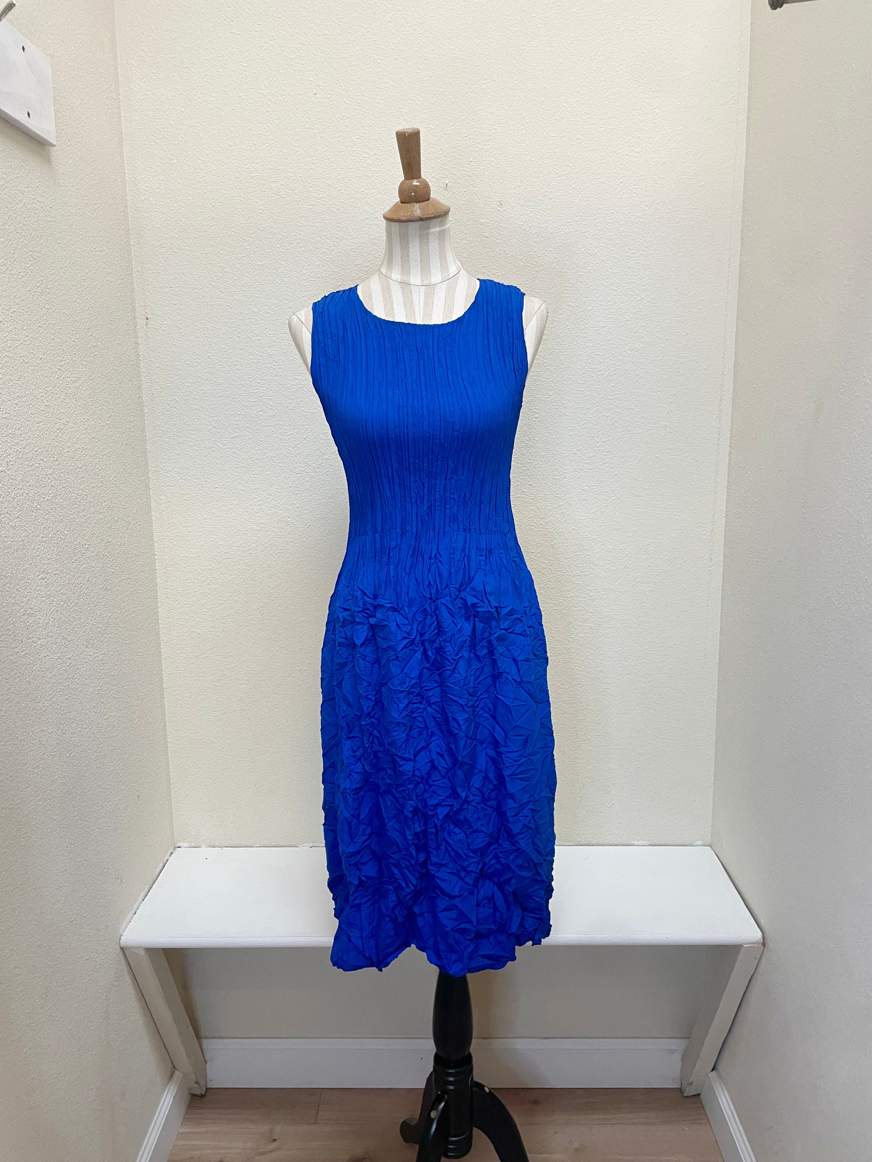 Alquema Smash Pocket Dress - ROYAL