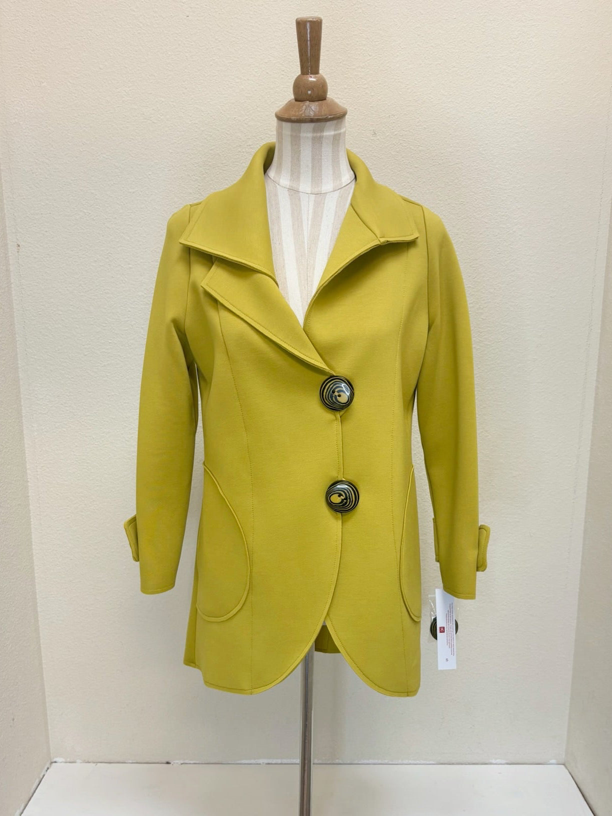 IC COLLECTION Jacket - 7509J - MUSTARD