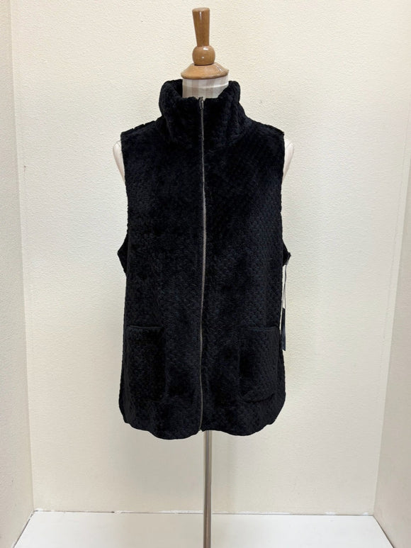 Habitat Zip Patch Pocket Vest - 43131 - BLACK