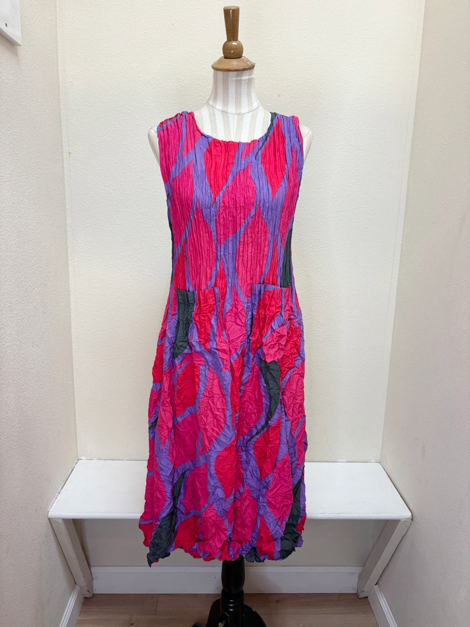 Alquema Smash Pocket Dress - CAPER