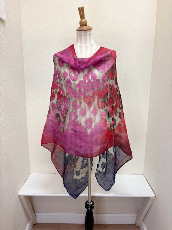 Spain In America Poncho - PRINT 37