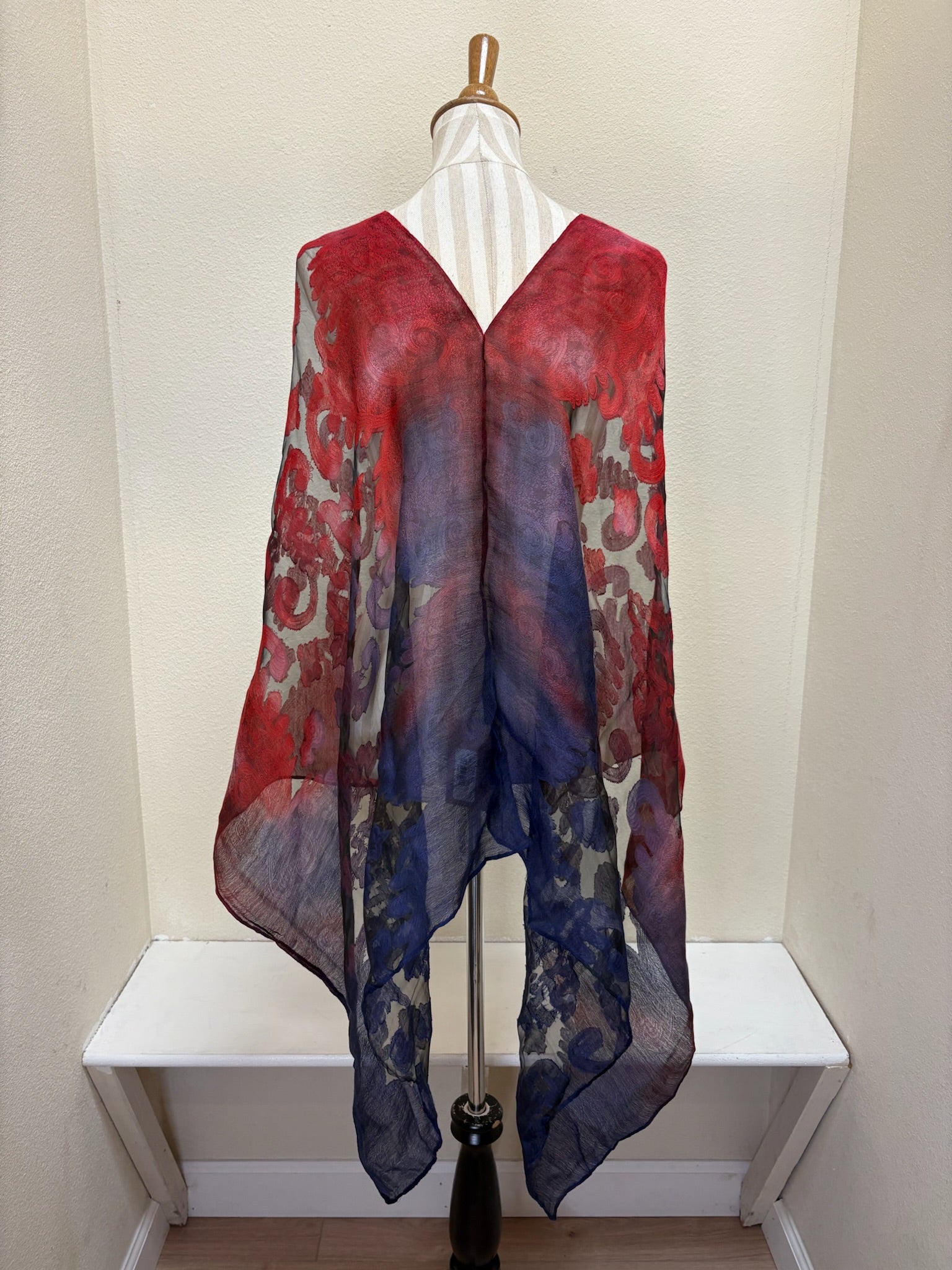 Spain In America Poncho - PRINT 37